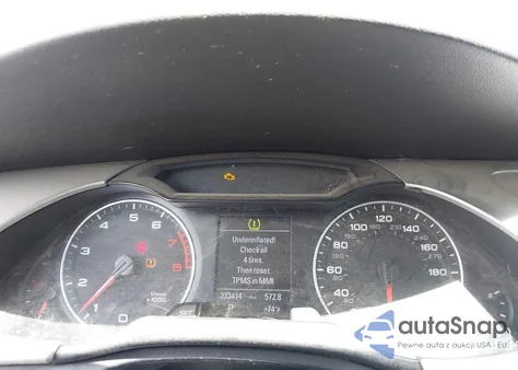 2012 Audi A4 2.0T Premium z USA, uszkodzony, nr VIN WAUWFAFL2CA054296